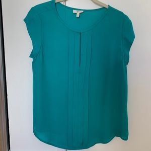 Joie bright teal blouse, size XS. Never worn